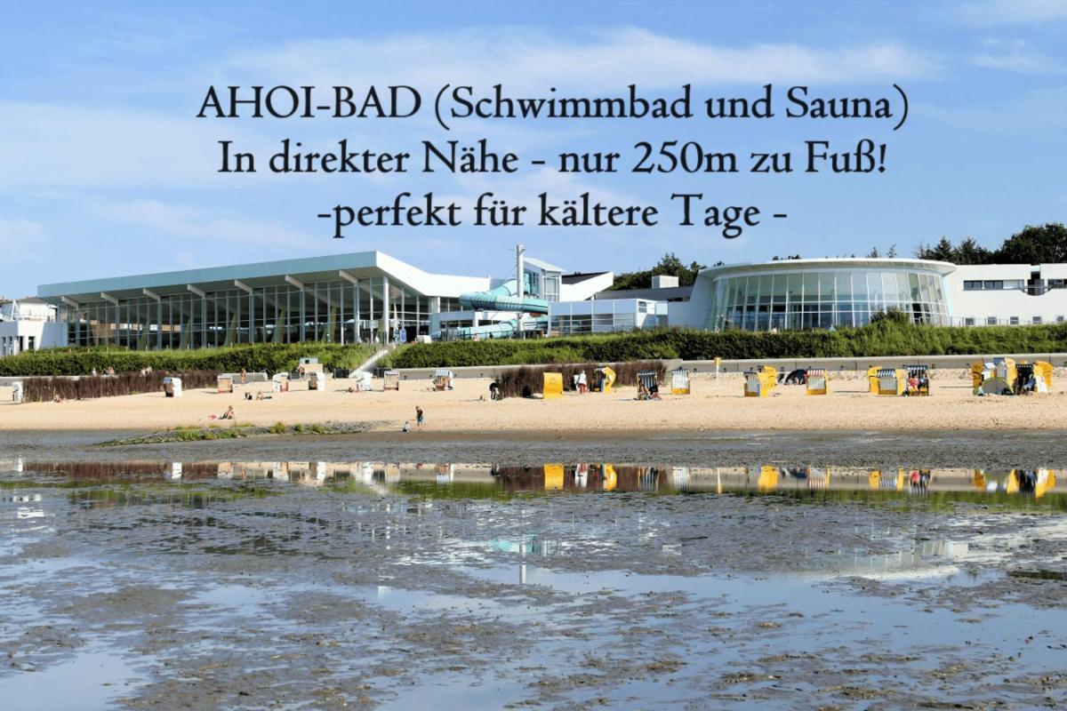 Traumhafte Ferienwohnung "Seekueste" In Cuxhaven - Duhnen In 1A Lage Im Haus Elbe 1 !!! 50M Zum Strand !!! Ngoại thất bức ảnh